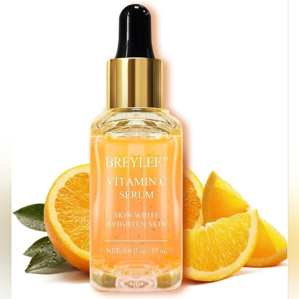 BREYLEE VITAMIN C Facial Serum Moisturizing Anti Aging Serum 0.6 FL oz.